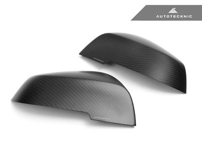 AutoTecknic Replacement Dry Carbon Mirror Covers - E84 X1 | F20 1-Series | F22 2-Series | F30 3-Series | F32/ F36 4-Series | F87 M2 - Graveyard Performance