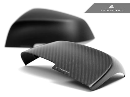 AutoTecknic Replacement Dry Carbon Mirror Covers - E84 X1 | F20 1-Series | F22 2-Series | F30 3-Series | F32/ F36 4-Series | F87 M2 - Graveyard Performance