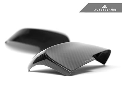 AutoTecknic Replacement Dry Carbon Mirror Covers - E84 X1 | F20 1-Series | F22 2-Series | F30 3-Series | F32/ F36 4-Series | F87 M2 - Graveyard Performance