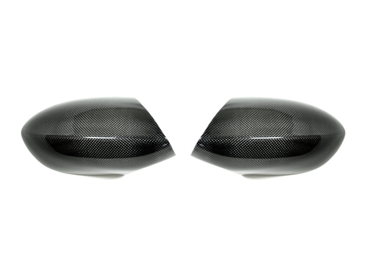 AutoTecknic Replacement Carbon Fiber Mirror Covers - BMW E90/ E92/ E93 M3 | E82 1M