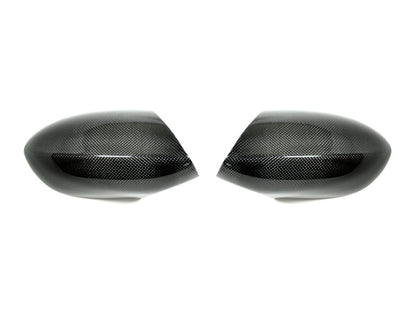AutoTecknic Replacement Carbon Fiber Mirror Covers - BMW E90/ E92/ E93 M3 | E82 1M