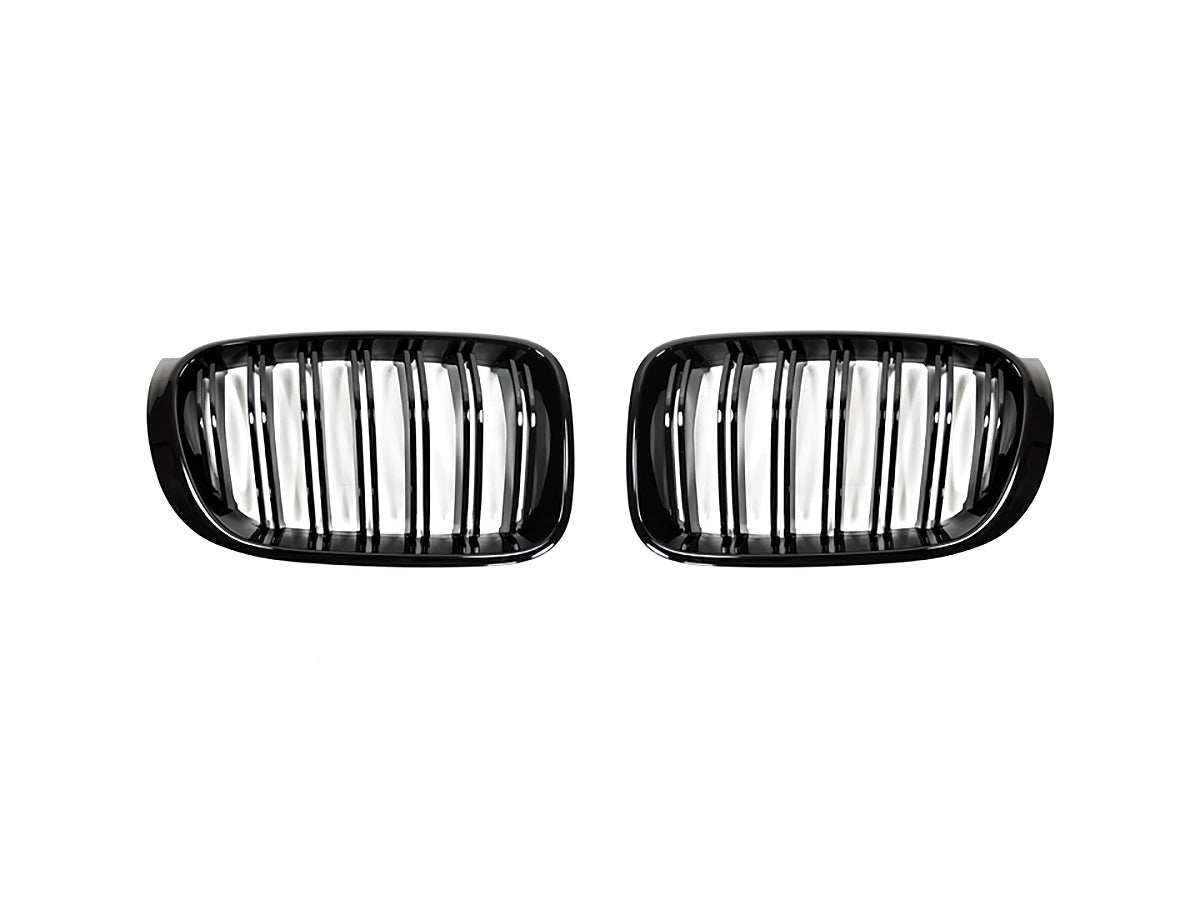 AutoTecknic Gloss Black Front Grille Set - F25 X3 LCI | F26 X4