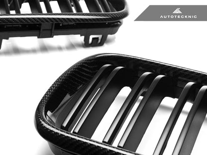 AutoTecknic Dual-Slats Carbon Fiber Front Grille Set - F87 M2 | F22 2-Series - Graveyard Performance