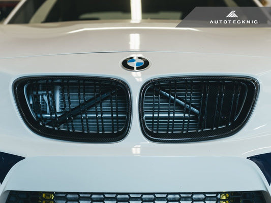 AutoTecknic Dual-Slats Carbon Fiber Front Grille Set - F87 M2 | F22 2-Series - Graveyard Performance
