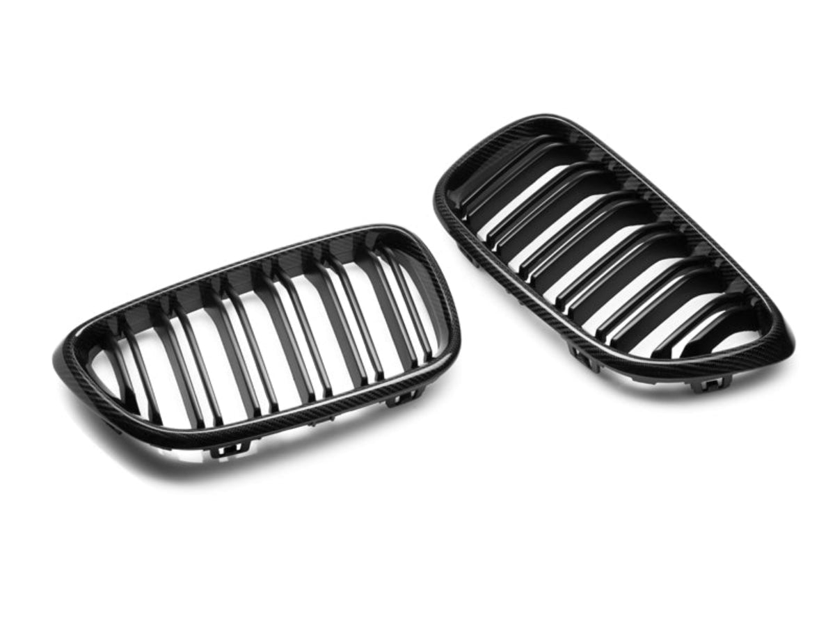 AutoTecknic Dual-Slats Carbon Fiber Front Grille Set - F87 M2 | F22 2-Series - Graveyard Performance