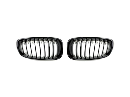 AutoTecknic Gloss Black Front Grille Set - F34 3-Series Gran Turismo