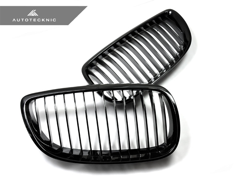 AutoTecknic Gloss Black Front Grille Set - E92/ E93 3-Series Pre-LCI (Including E9X M3) - Graveyard Performance