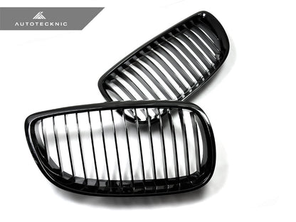 AutoTecknic Gloss Black Front Grille Set - E92/ E93 3-Series Pre-LCI (Including E9X M3) - Graveyard Performance