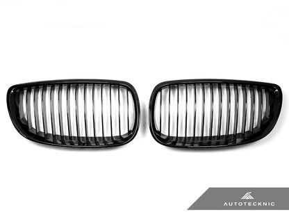 AutoTecknic Gloss Black Front Grille Set - E92/ E93 3-Series Pre-LCI (Including E9X M3) - Graveyard Performance