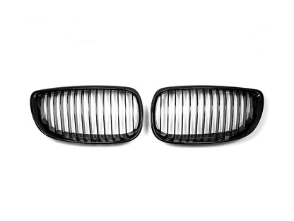 AutoTecknic Gloss Black Front Grille Set - E92/ E93 3-Series Pre-LCI (Including E9X M3)