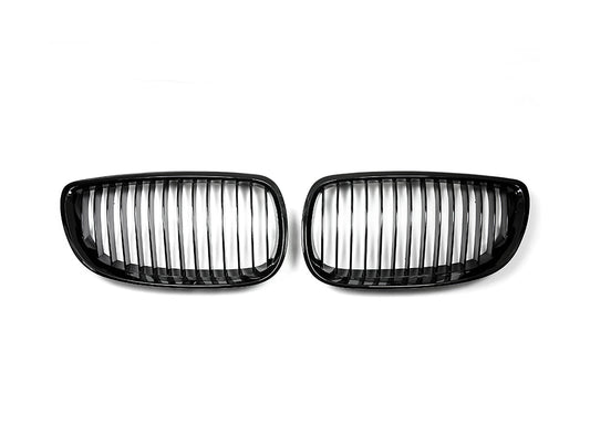 AutoTecknic Gloss Black Front Grille Set - E92/ E93 3-Series Pre-LCI (Including E9X M3)