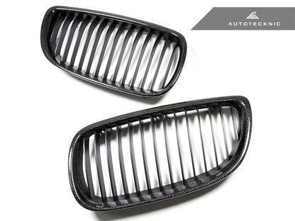 AutoTecknic Carbon Front Grille Set - E92/ E93 3-Series Pre-LCI (Including E9X M3) - Graveyard Performance
