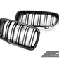 AutoTecknic Dual-Slats Carbon Front Grille Set - F30 3-Series Sedan | F31 3-Series Wagon