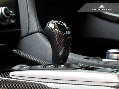 AutoTecknic Carbon Fiber Gear Selector Cover - F87 M2 | M2 Competition - Graveyard Performance