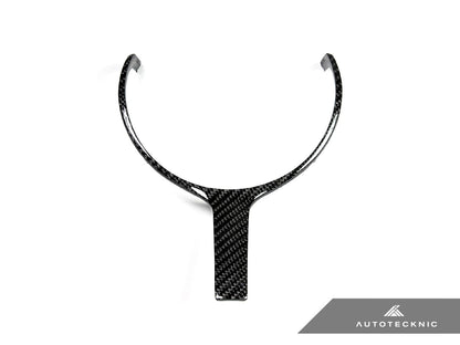 AutoTecknic Carbon Fiber M-Sport Steering Wheel Trim - F15 X5 | F16 X6