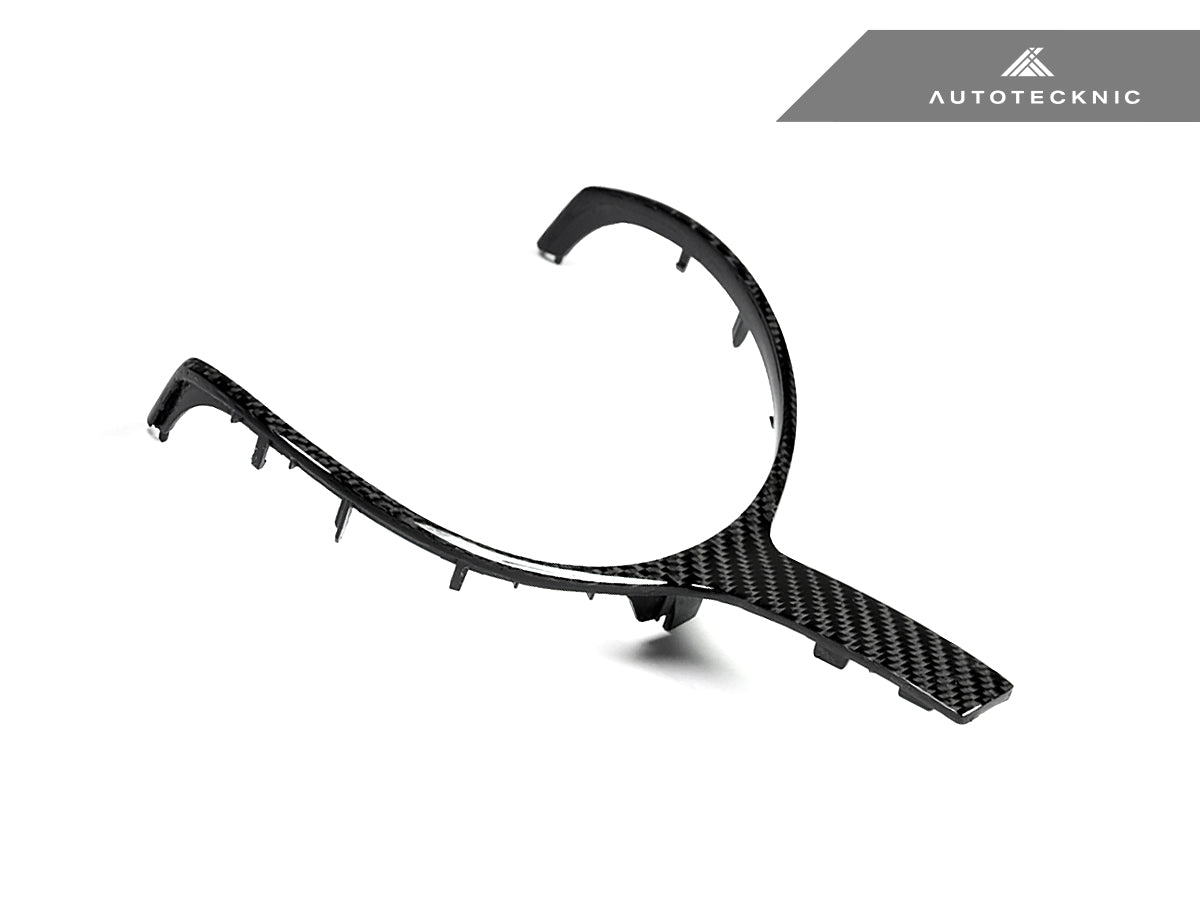 AutoTecknic Carbon Fiber M-Sport Steering Wheel Trim - F10 5-Series | F06/ F12/ F13 6-Series