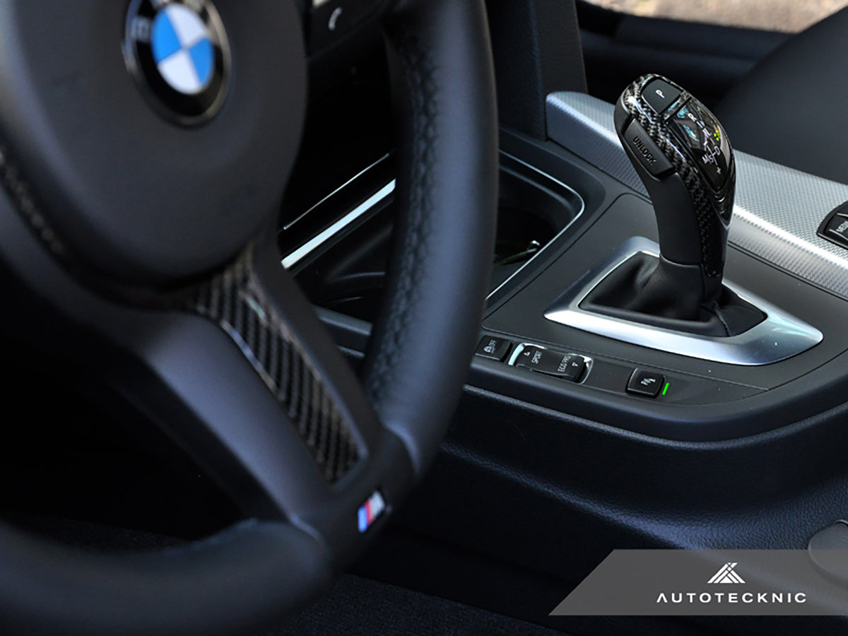 AutoTecknic Carbon Fiber Gear Selector Cover - F15 X5 | F16 X6