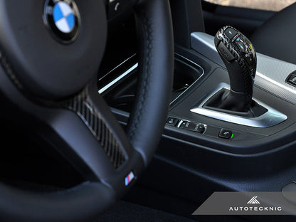 AutoTecknic Carbon Fiber Gear Selector Cover - F15 X5 | F16 X6
