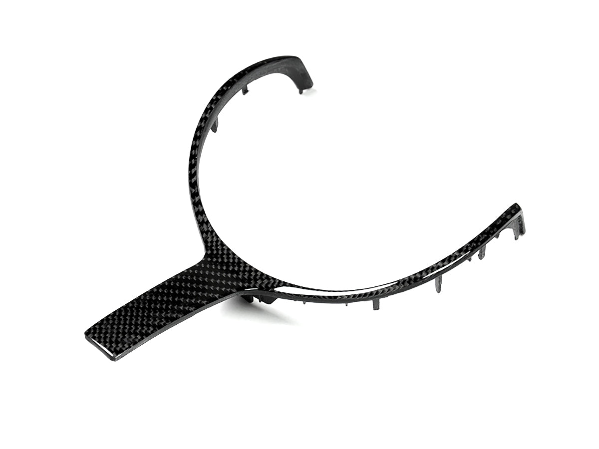 AutoTecknic Carbon Fiber M-Sport Steering Wheel Trim - F10 5-Series | F06/ F12/ F13 6-Series