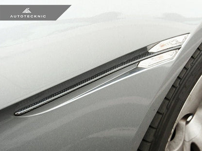 AutoTecknic Replacement Carbon Fiber Fender Slats - E63 Coupe / E64 Cabrio 6 Series & M6 - Graveyard Performance