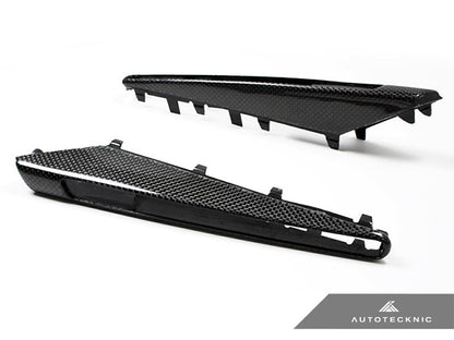 AutoTecknic Replacement Carbon Fiber Fender Gills - E90 Sedan / E92 Coupe / E93 Cabrio | M3 - Graveyard Performance