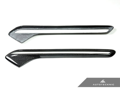 AutoTecknic Dry Carbon Fender Light Trim Set - F06 M6 Gran-Coupe | F12 M6 Cabrio | F13 M6 Coupe - Graveyard Performance