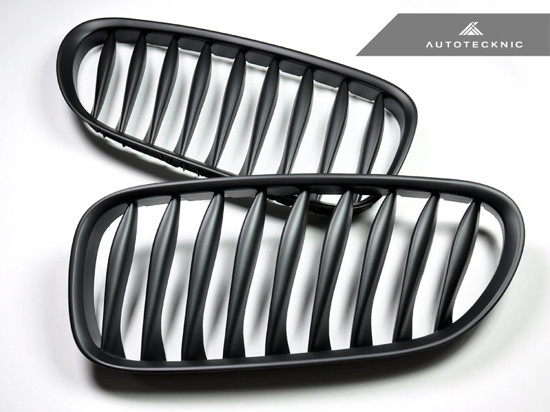 AutoTecknic Stealth Black Front Grille Set - E85 Z4 / Z4M - Graveyard Performance