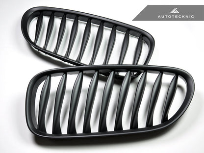 AutoTecknic Stealth Black Front Grille Set - E85 Z4 / Z4M - Graveyard Performance