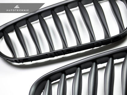 AutoTecknic Stealth Black Front Grille Set - E85 Z4 / Z4M - Graveyard Performance