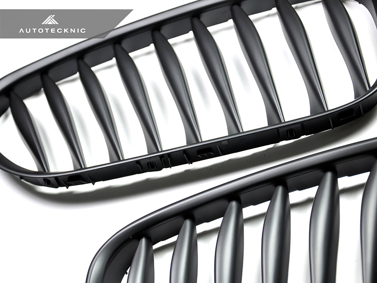 AutoTecknic Stealth Black Front Grille Set - E85 Z4 / Z4M - Graveyard Performance