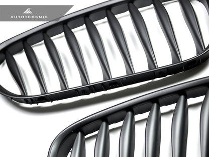 AutoTecknic Stealth Black Front Grille Set - E85 Z4 / Z4M - Graveyard Performance