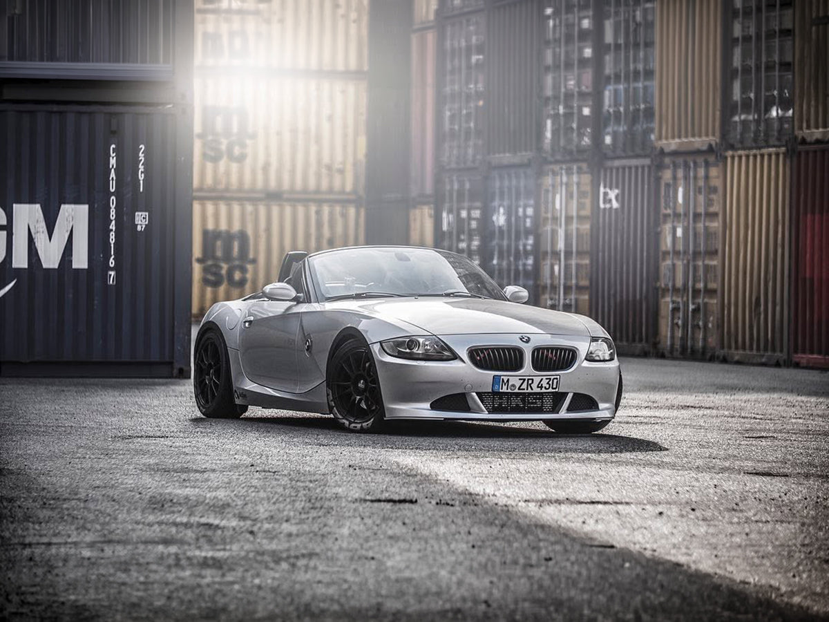 AutoTecknic Stealth Black Front Grille Set - E85 Z4 / Z4M - Graveyard Performance