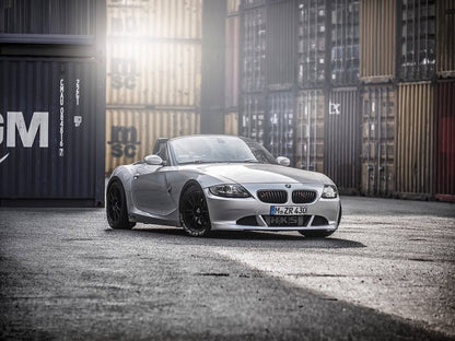 AutoTecknic Stealth Black Front Grille Set - E85 Z4 / Z4M - Graveyard Performance