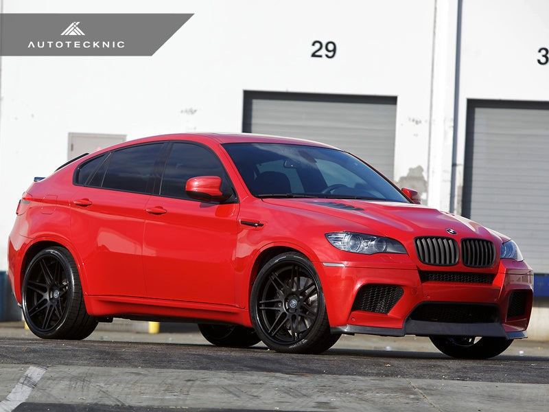 AutoTecknic Stealth Black Front Grille Set - E70 X5 / X5M | E71 X6 / X6M - Graveyard Performance
