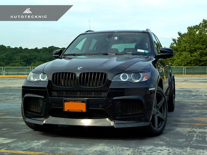 AutoTecknic Carbon Fiber Headlight Trim Set - E70 X5 / X5M | E71 X6 / X6M
