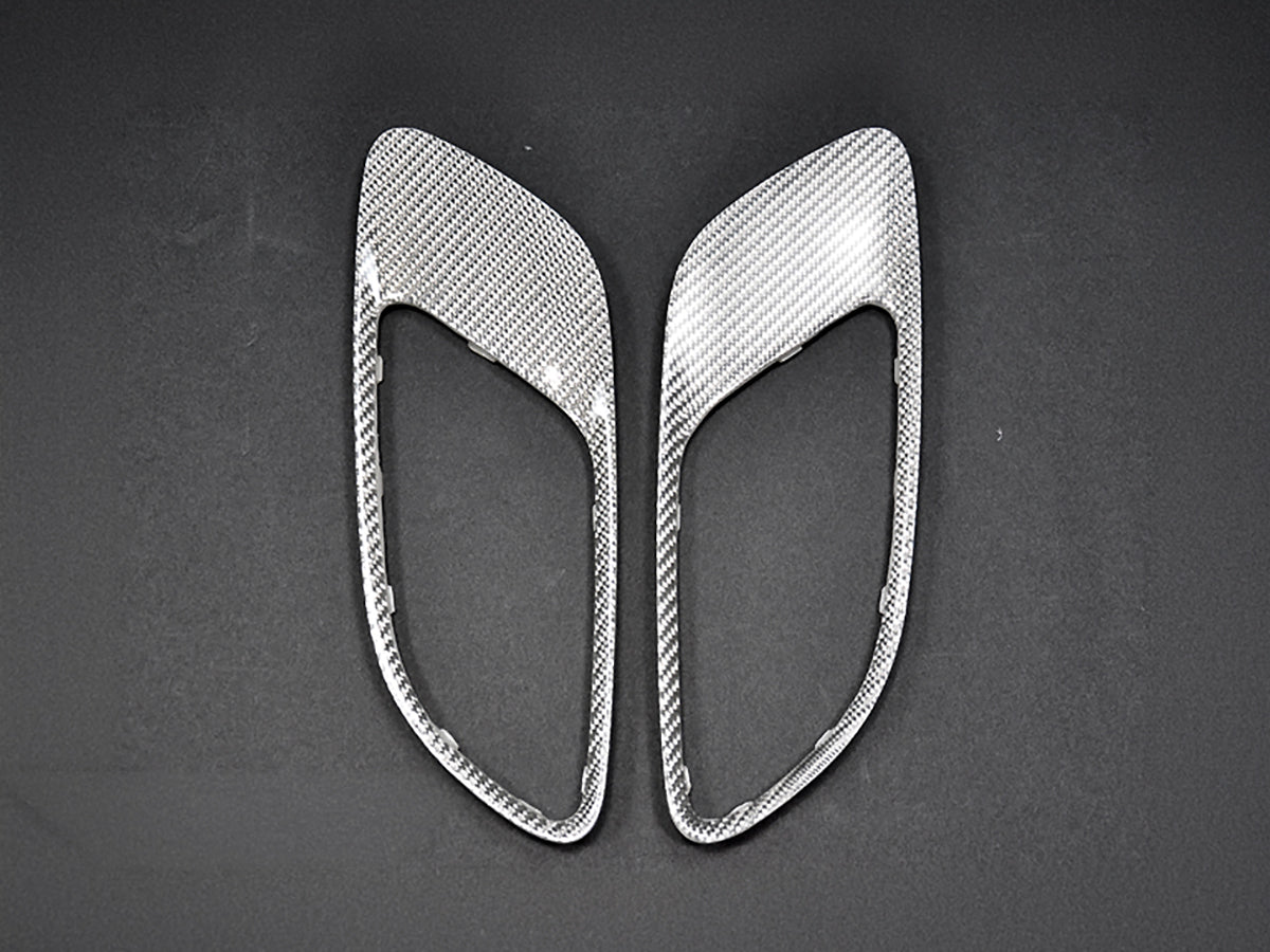 AutoTecknic Silver Fiber Hood Vents - E90 M3 | E92 M3 | E93 M3
