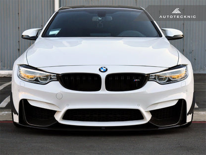 AutoTecknic Carbon Fiber Headlight Trim Set - F32/ F36 4-Series - Graveyard Performance