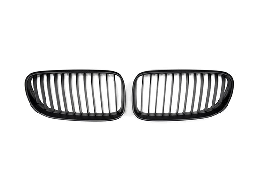 AutoTecknic Gloss Black Front Grille Set - E92 Coupe/ E93 Cabrio | 3-Series LCI