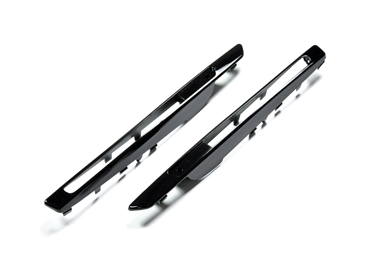 AutoTecknic Replacement Glazing Black Fender Gills - E71 X6M