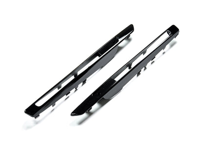 AutoTecknic Replacement Glazing Black Fender Gills - E71 X6M
