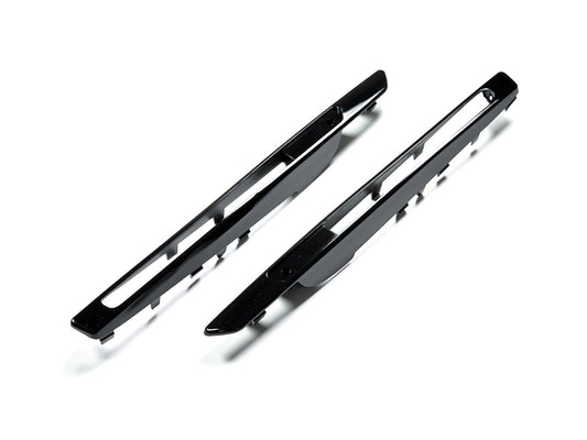 AutoTecknic Replacement Glazing Black Fender Gills - E71 X6M