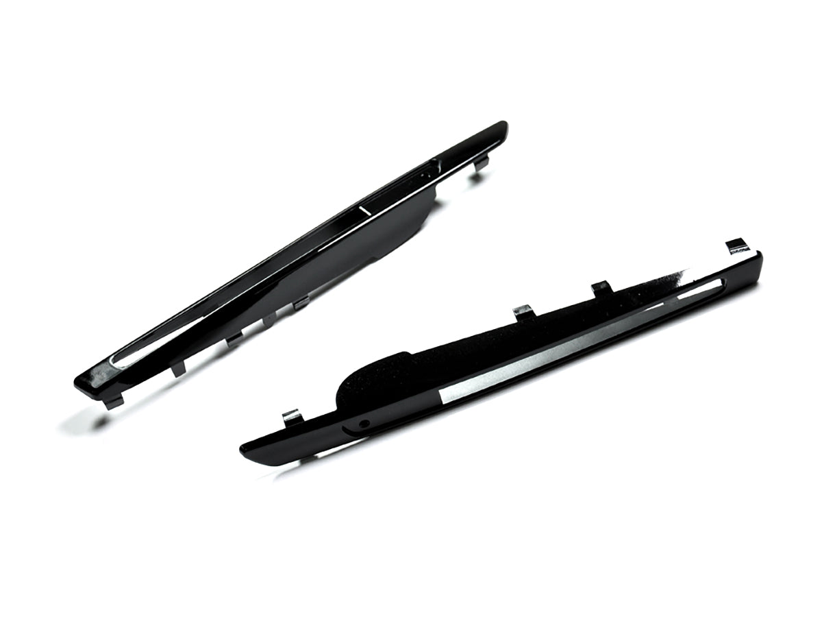 AutoTecknic Replacement Glazing Black Fender Gills - E71 X6M