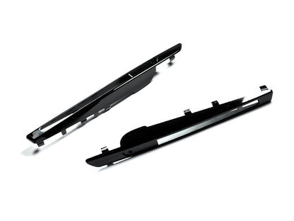 AutoTecknic Replacement Glazing Black Fender Gills - E71 X6M