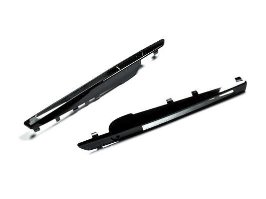 AutoTecknic Replacement Glazing Black Fender Gills - E71 X6M