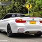 AutoTecknic Carbon Competition Trunk Spoiler - F33 4-Series/ F83 M4 Convertible