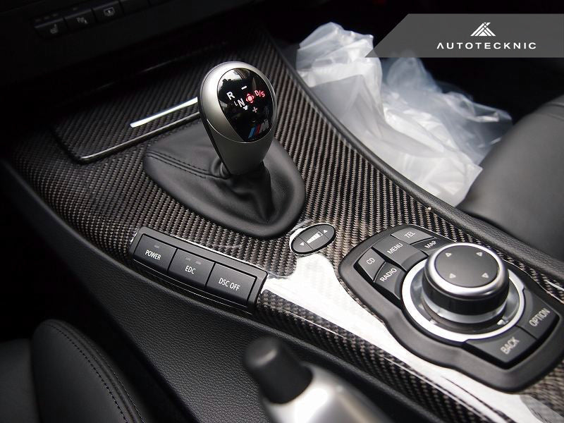 AutoTecknic Replacement Carbon Fiber Interior Center Console - E90 M3 | E92 M3 | E93 M3 - Graveyard Performance