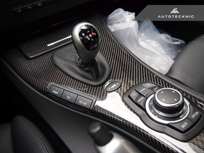 AutoTecknic Replacement Carbon Fiber Interior Center Console - E90 M3 | E92 M3 | E93 M3 - Graveyard Performance