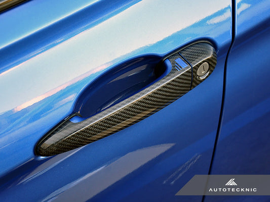 AutoTecknic Dry Carbon Fiber Door Handle Trims - F32/ F33/ F36 4-Series