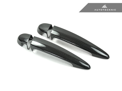 AutoTecknic Dry Carbon Fiber Door Handle Trims - E84 X1