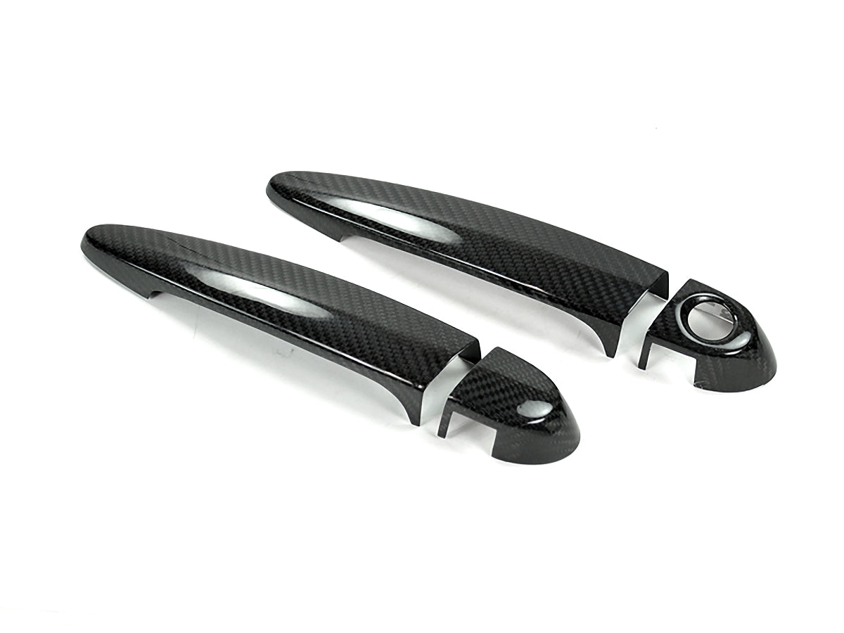 AutoTecknic Dry Carbon Fiber Door Handle Trims - E90/ E92/ E93 3-Series
